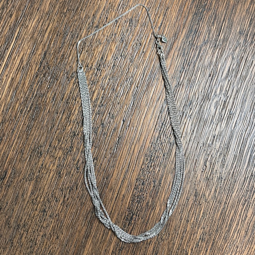 Zales Silver Choker